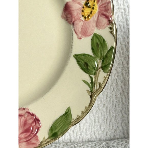 Vintage Franciscan T.V. Screen Dinnerware 2 Luncheon Plates c1961-1962 VGUC - Picture 5 of 12